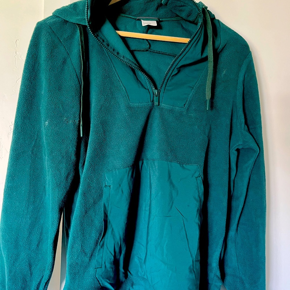 Half zip athletic sweater